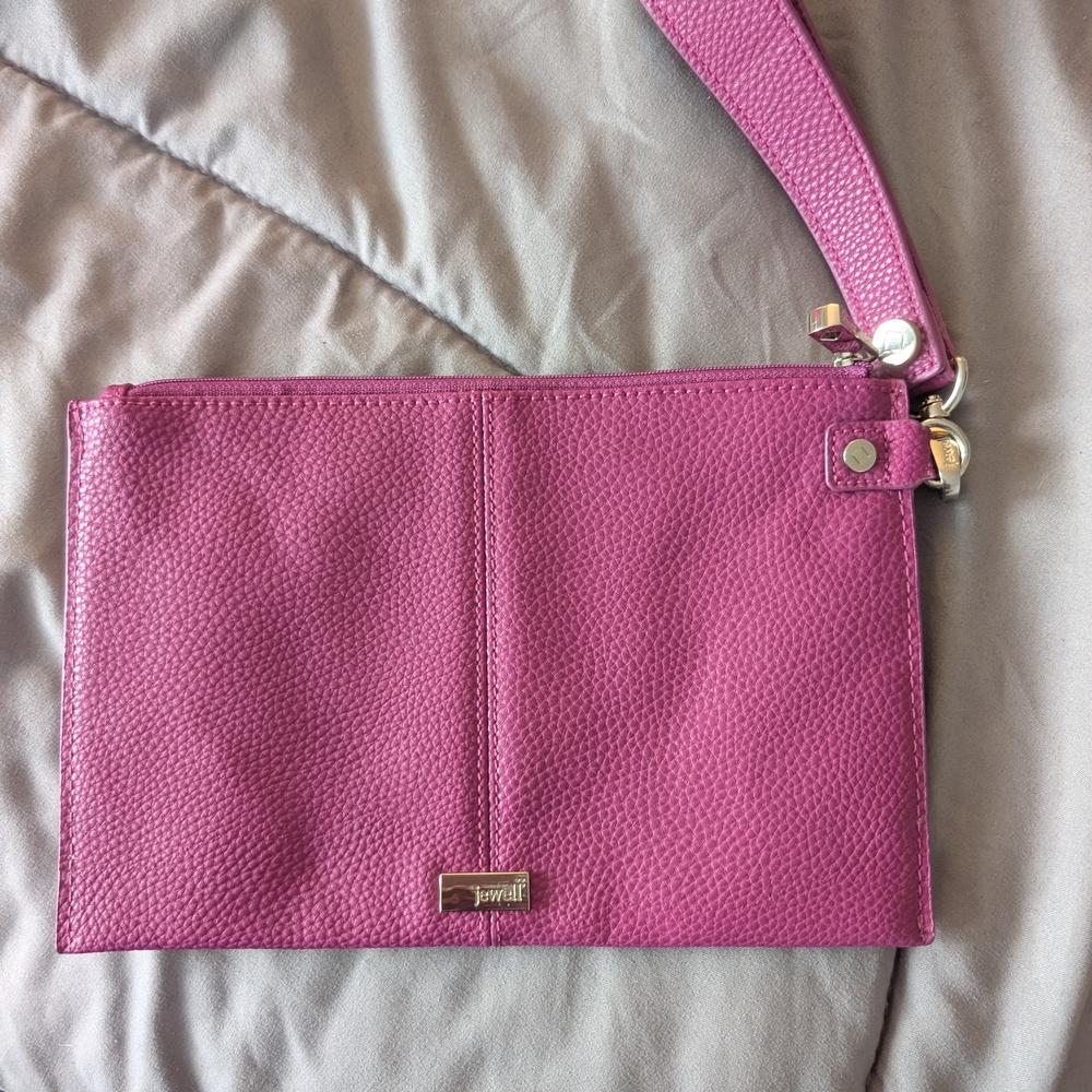 Jewel Pink Clutch Bag
